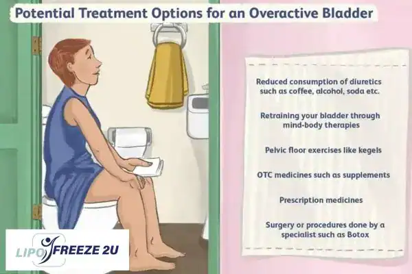 image of woman on toilet because of an overactive bladder Willesden