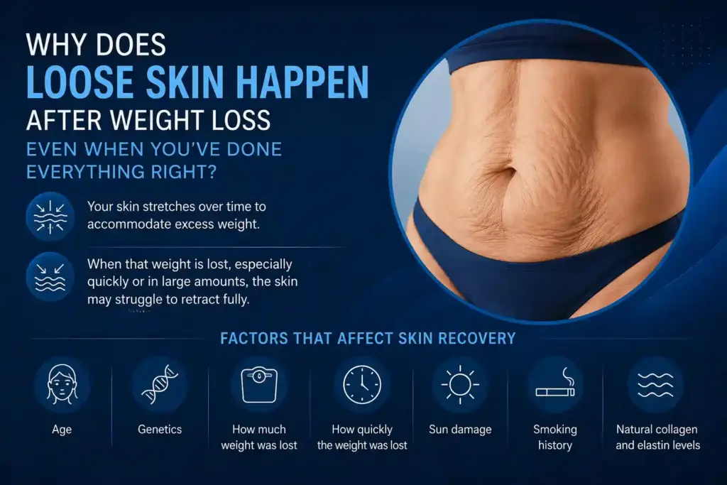 Why Does Loose Skin Happen After Weight Loss Even When You’ve Done Everything Right Willesden?