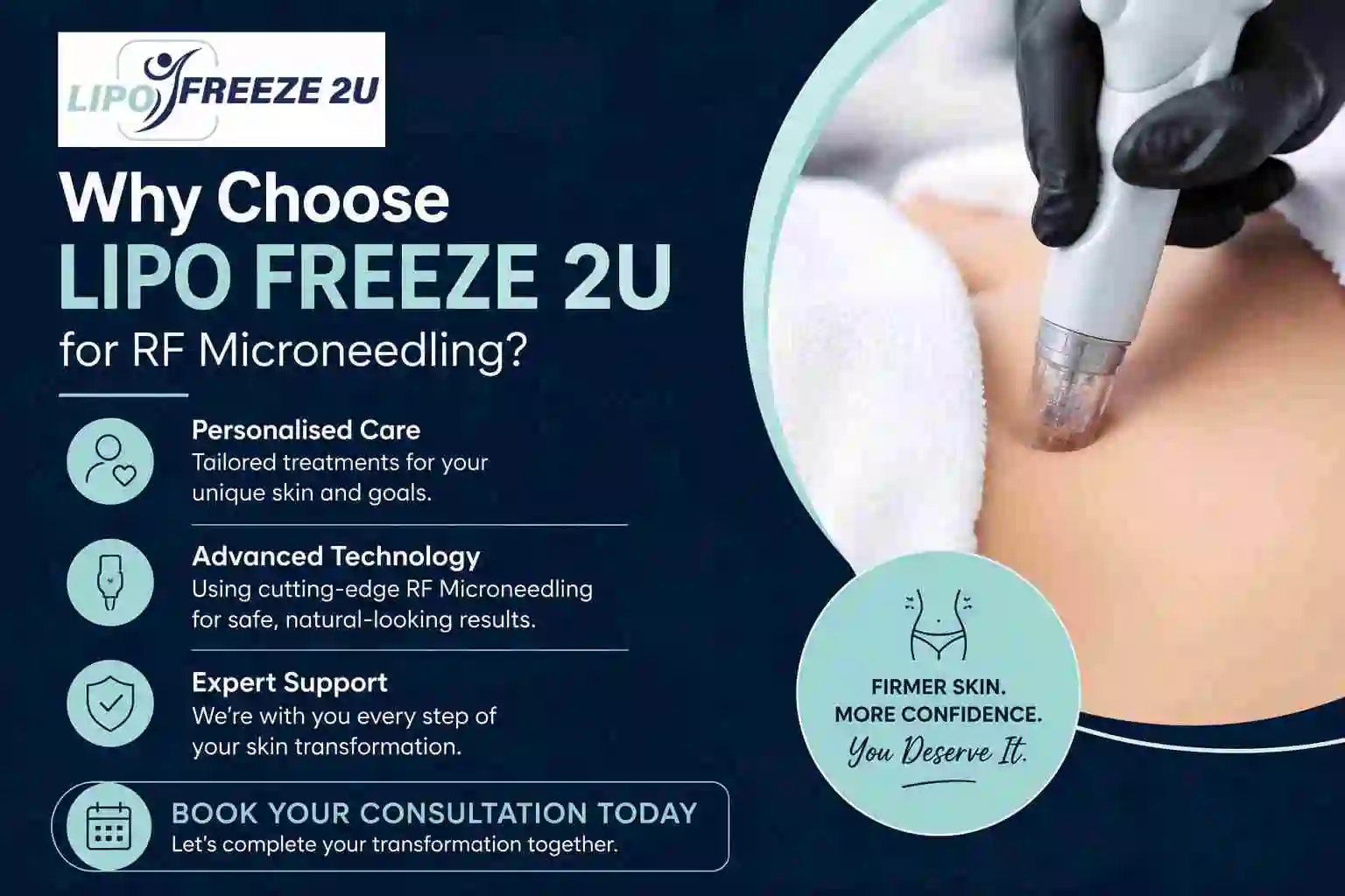 Why Choose LIPO FREEZE 2U for RF Microneedling Willesden?