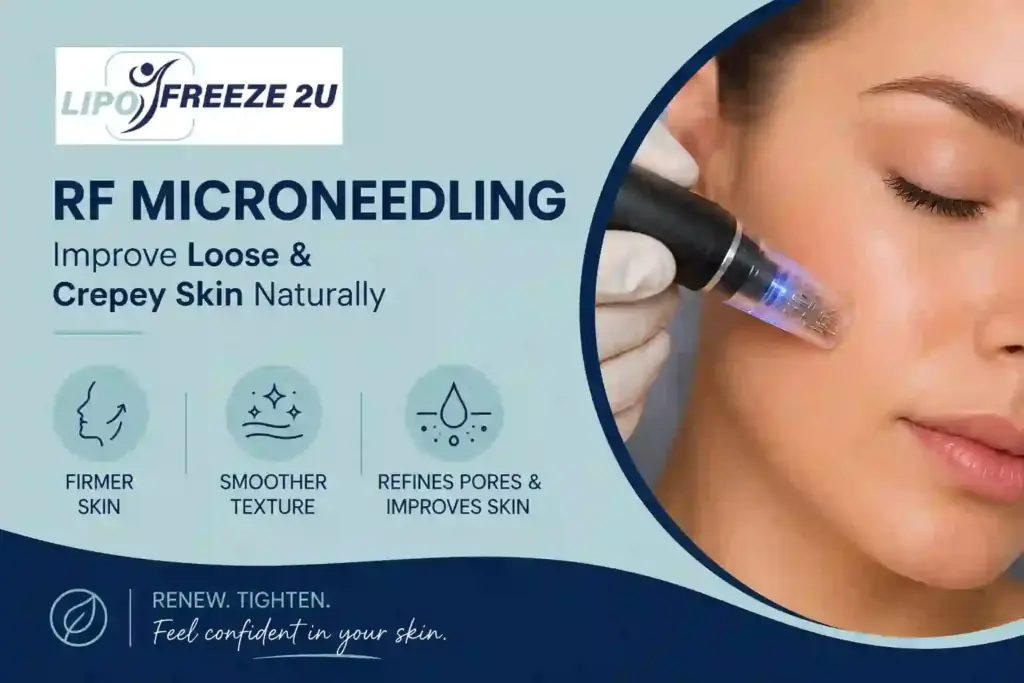 Can RF Microneedling Help Improve Loose and Crepey Skin Willesden?